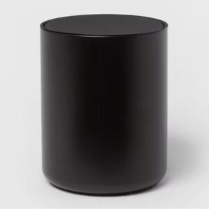 Metal Waste Can Black - Threshold